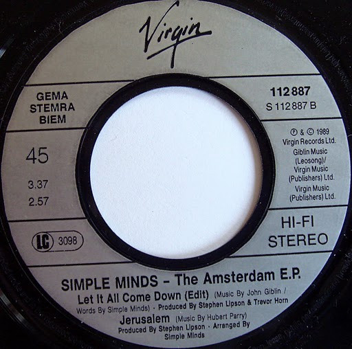 Simple Minds - The Amsterdam EP | Virgin (112 887) - 4
