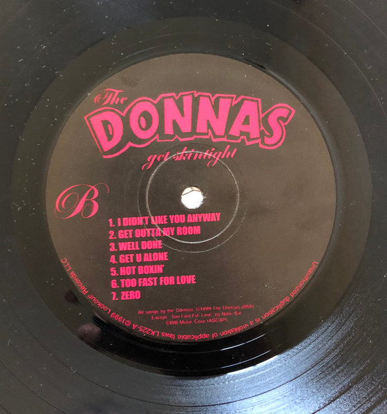 The Donnas - Get Skintight | Lookout! Records (LK225) - 4 The Donnas - Get Skintight | Lookout! Records (LK225) - 4
