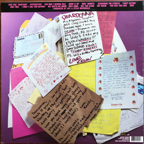 The Donnas - Get Skintight | Lookout! Records (LK225) - 2 The Donnas - Get Skintight | Lookout! Records (LK225) - 2