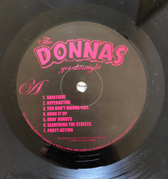 The Donnas - Get Skintight | Lookout! Records (LK225) - 3 The Donnas - Get Skintight | Lookout! Records (LK225) - 3