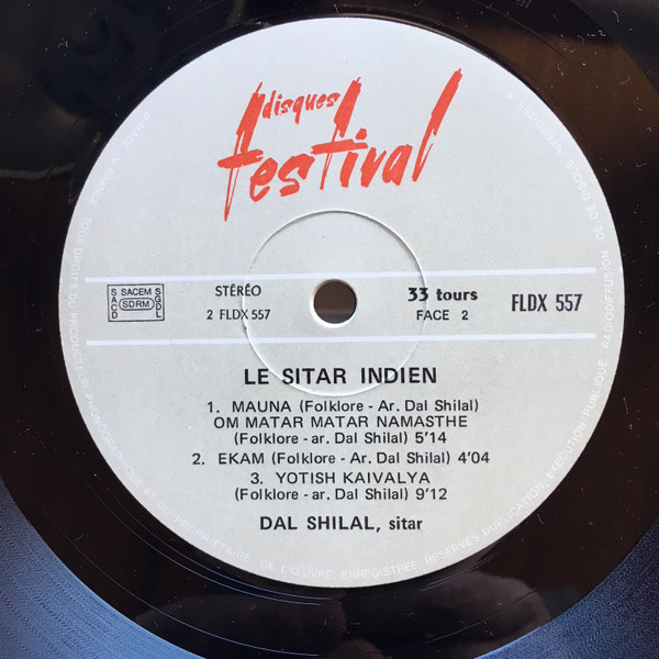 Dal Shilal - Le Sitar Indien | Disques Festival (FLDX 557) - 4 Dal Shilal - Le Sitar Indien | Disques Festival (FLDX 557) - 4
