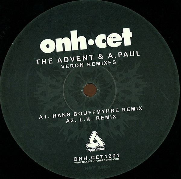 The Advent & A. Paul - Veron Remixes | Onh.cet (ONH.CET1201) - 2
