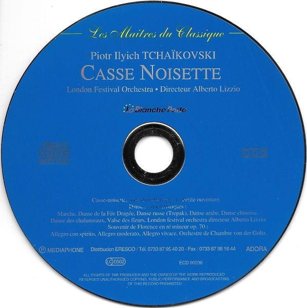 Pyotr Ilyich Tchaikovsky - London Festival Orchestra Directeur Alberto Lizzio - Casse Noisette | Adora (ECD 90236) - 3