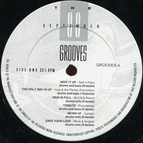 Various - The Grooves - September 88 | DMC (GROOVE 4) - 3 Various - The Grooves - September 88 | DMC (GROOVE 4) - 3
