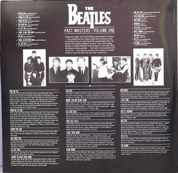 The Beatles - Past Masters • Volumes One & Two | Parlophone (7 91135 1) - 2