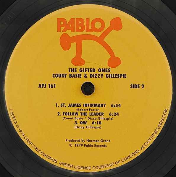 Dizzy Gillespie , Count Basie , Ray Brown , Mickey Roker - The Gifted Ones | Pablo Records (2310 833) - 4