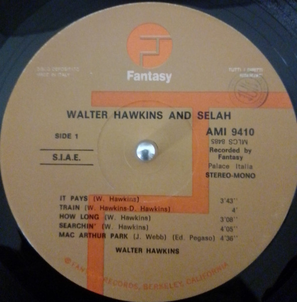Walter Hawkins - Selah | Fantasy (AMI 9410) - 3 Walter Hawkins - Selah | Fantasy (AMI 9410) - 3