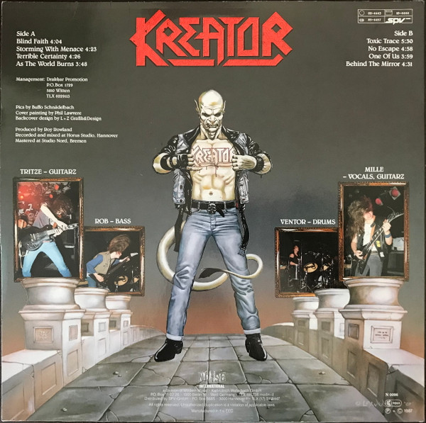 Kreator - Terrible Certainty | Noise International (N 0086) - 2
