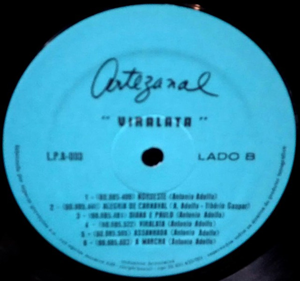 Antonio Adolfo - Viralata | Artezanal (LP.A-003) - 4
