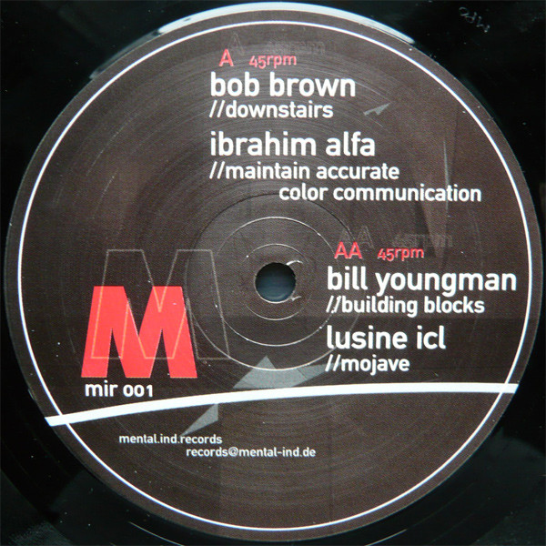 Various - V/A Part.one //bored EP | Mental.Ind.Records (mir 001) Various - V/A Part.one //bored EP | Mental.Ind.Records (mir 001)