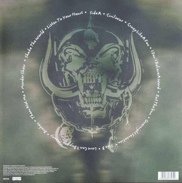 Motörhead - Overnight Sensation | BMG (BMGCAT364CLP) - 3 Motörhead - Overnight Sensation | BMG (BMGCAT364CLP) - 3