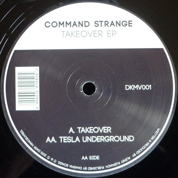 Command Strange - Takeover EP | Dark Manoeuvres (DKMV001) - 2