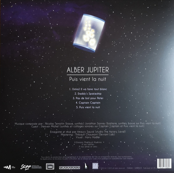Alber Jupiter - Puis Vient La Nuit | Foudrage (FDR041) - 2 Alber Jupiter - Puis Vient La Nuit | Foudrage (FDR041) - 2