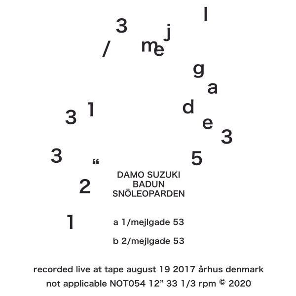 Damo Suzuki , Badun , Snöleoparden - Mejlgade 53 | Not Applicable (NOT054) - main