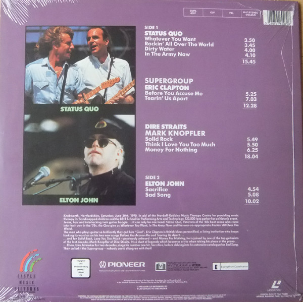 Various - Live! At Knebworth | Castle Music Pictures (CMPL 6007) - 2