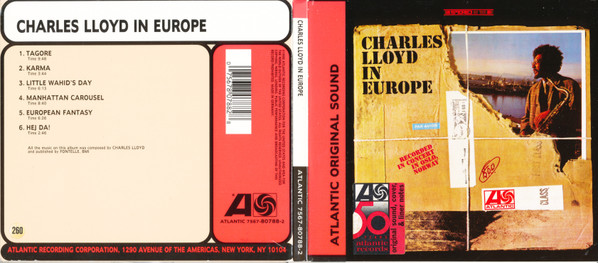 Charles Lloyd - Charles Lloyd In Europe | Atlantic (7567-80788-2) - 2
