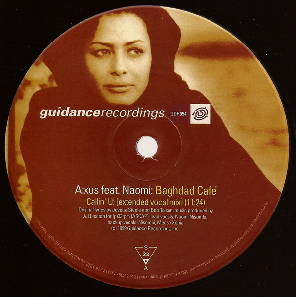 A:xus Feat. Naomi N' Sembi - Baghdad Café | Guidance Recordings (GDR054)