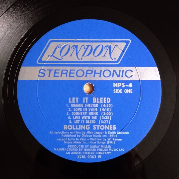 The Rolling Stones - Let It Bleed | London Records (NPS-4) - 3