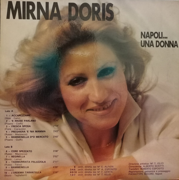 Mirna Doris - Napoli... Una Donna | Phonotype Record (AZQ 40117) - 2 Mirna Doris - Napoli... Una Donna | Phonotype Record (AZQ 40117) - 2
