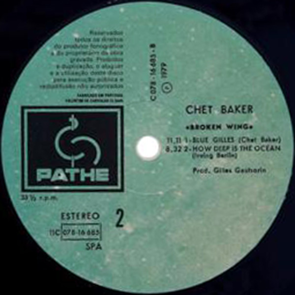 Chet Baker - Broken Wing | EMI (11C 078-16685) - 4