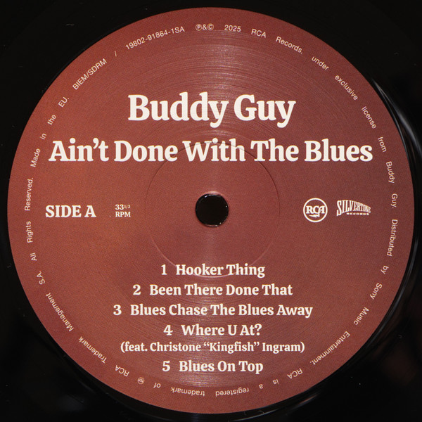 Buddy Guy - Ain't Done With The Blues LP | RCA (19802-91864-1) - 3