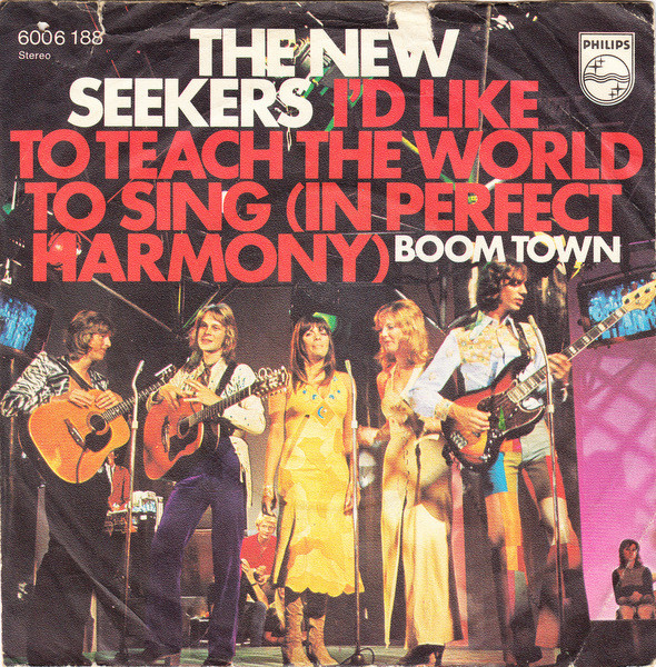 The New Seekers - I'd Like To Teach The World To Sing (In Perfect Harmony) | Philips (6006 188)