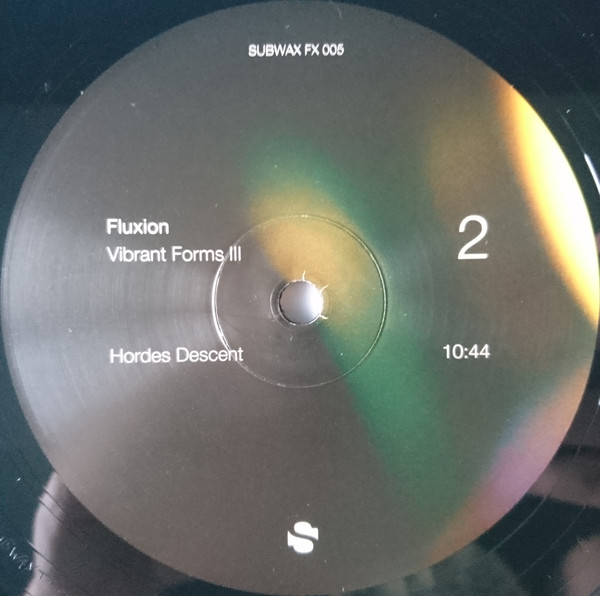 Fluxion - Vibrant Forms III (Part 2 Of 4) | Subwax Bcn (SUBWAX FX 005) - 3