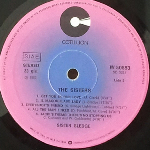 Sister Sledge - The Sisters | Cotillion (W 50853) - 3 Sister Sledge - The Sisters | Cotillion (W 50853) - 3