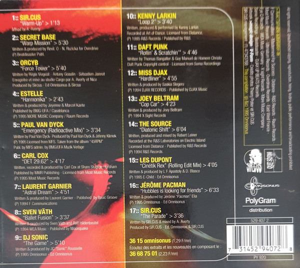 Various - Techno Travel | Omnisonus (529 407 2) - 2