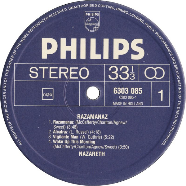 Nazareth - Razamanaz | Philips (6303 085) - 3