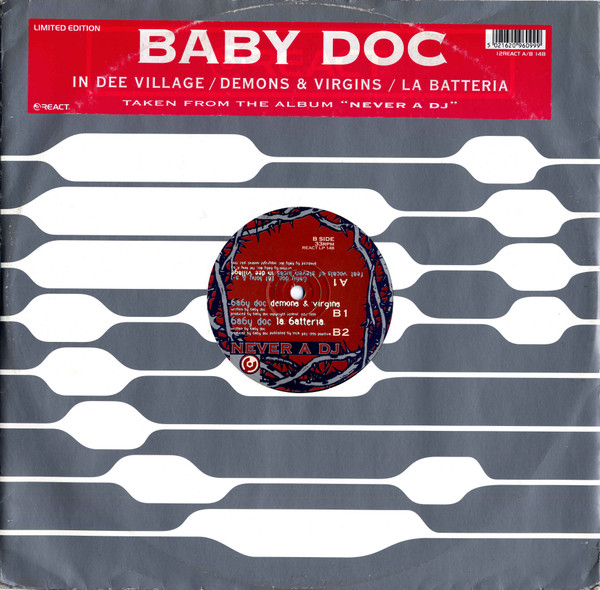 Baby Doc - In Dee Village / Demons & Virgins / La Batteria | React (12 REACT 148 A/B)