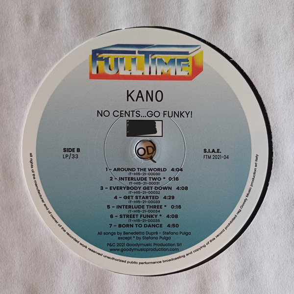 Kano - No Cents... Go Funky! | Full Time Records (FTM 2021-04) - 4 Kano - No Cents... Go Funky! | Full Time Records (FTM 2021-04) - 4