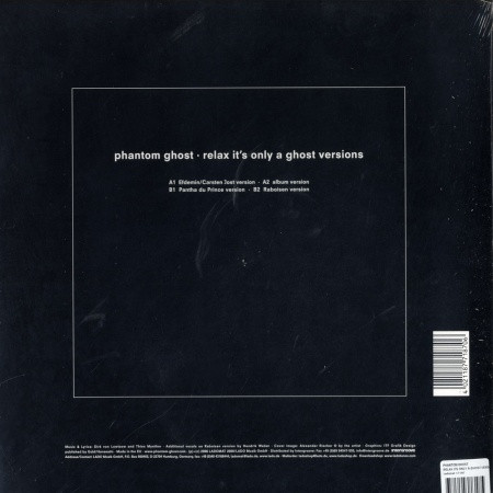 Phantom/Ghost - Relax It's Only A Ghost Versions | Lado Musik (LADO 17187-0) - 2