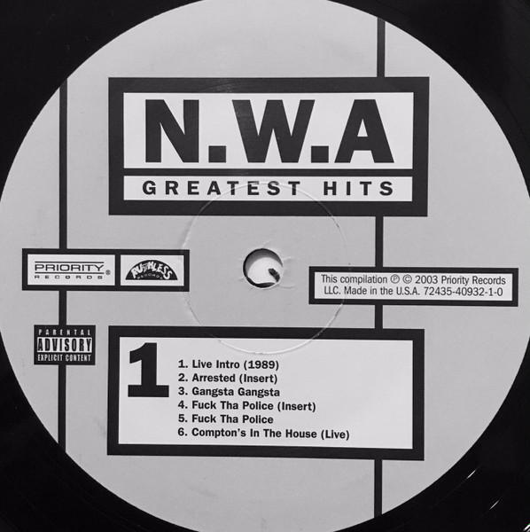 N.W.A. - Greatest Hits | Priority Records (72435-40932-1-0) - 3