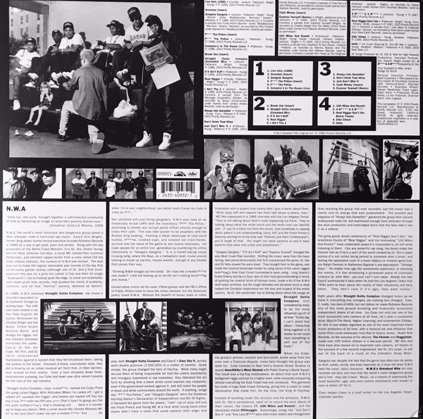 N.W.A. - Greatest Hits | Priority Records (72435-40932-1-0) - 2
