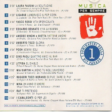 Various - Musica Per Sempre 1 - I Dominatori Della Hit Parade | Corriere Della Sera (CORR000012) - 2 Various - Musica Per Sempre 1 - I Dominatori Della Hit Parade | Corriere Della Sera (CORR000012) - 2