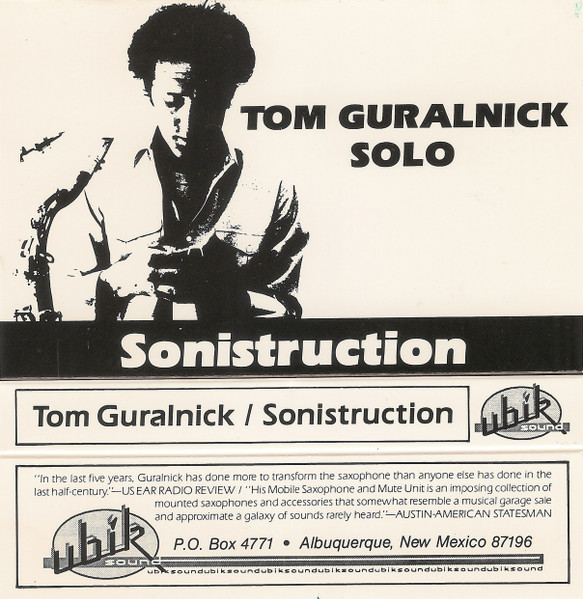 Tom Guralnick - Sonistruction | Ubik Sound (none)