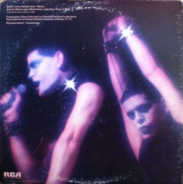 Lou Reed - Rock N Roll Animal | RCA Victor (APL1-0472) - 4