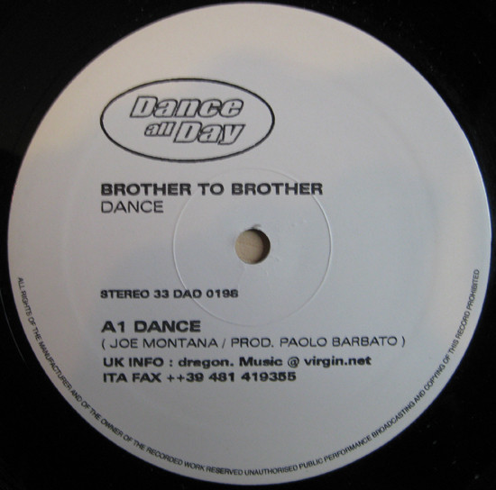 Brother To Brother - Dance | Dance All Day (DAD 0198) - main
