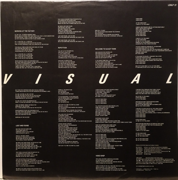 The Kinks - Think Visual | London Records (LONLP 27) - 4