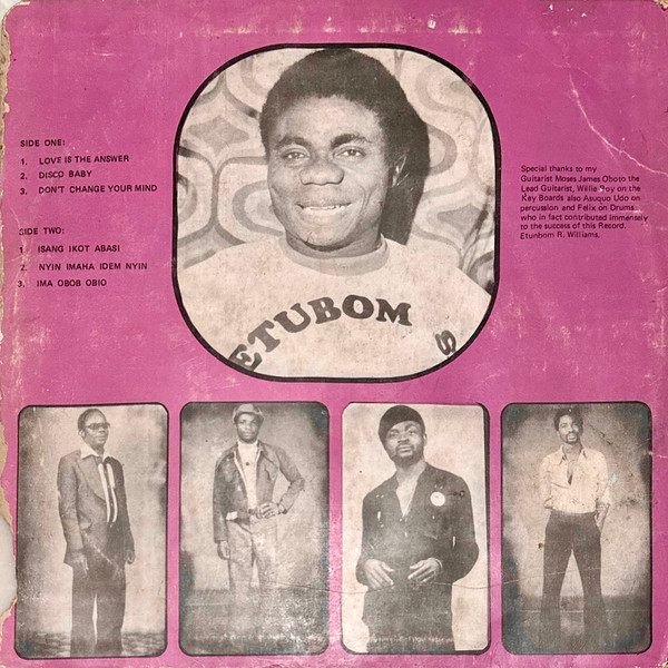 Etubom Rex Williams & His Nato Funky Stars - Love Is The Answer | Nato Records (NATO 01) - 2