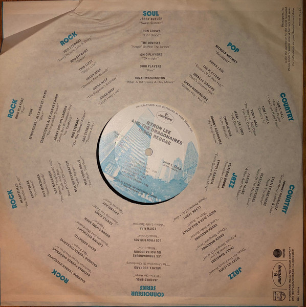 Byron Lee And The Dragonaires - Disco Reggae | Mercury (SRM-1-1063) - 4 Byron Lee And The Dragonaires - Disco Reggae | Mercury (SRM-1-1063) - 4