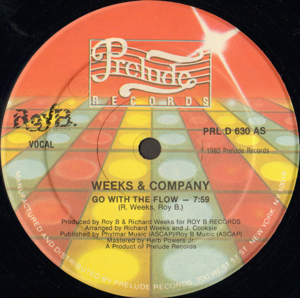 Weeks & Co. - Go With The Flow | Prelude Records (PRL D 630)