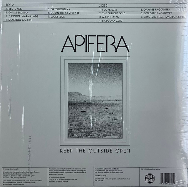 Apifera - Keep The Outside Open | Stones Throw Records (STH2487) - 2