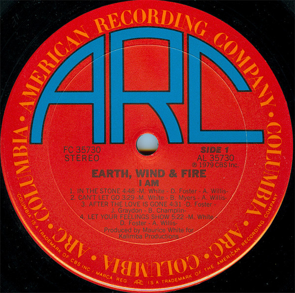 Earth, Wind & Fire - I Am | ARC (FC 35730) - 4