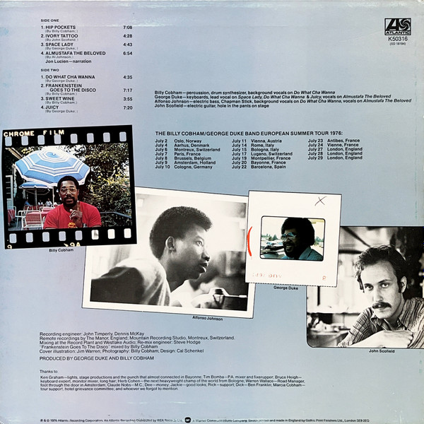 The Billy Cobham / George Duke Band - "Live" On Tour In Europe | Atlantic (K 50316) - 2 The Billy Cobham / George Duke Band - "Live" On Tour In Europe | Atlantic (K 50316) - 2