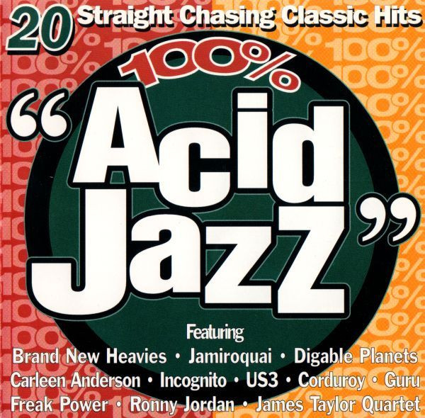 Various - 100% Acid Jazz | Telstar (TCD 2733) - main