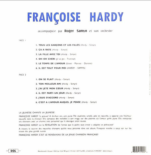 Françoise Hardy - Françoise Hardy | DOL (DOL924HG) - 2