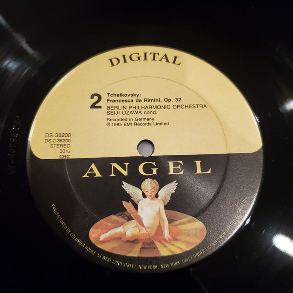 Pyotr Ilyich Tchaikovsky , Berliner Philharmoniker , Seiji Ozawa - "1812" / Marche Slave / Francesca Da Rimini / Polonaise From "Eugene Onegin" | Angel Records (DS 538200) - 4 Pyotr Ilyich Tchaikovsky , Berliner Philharmoniker , Seiji Ozawa - "1812" / Marche Slave / Francesca Da Rimini / Polonaise From "Eugene Onegin" | Angel Records (DS 538200) - 4