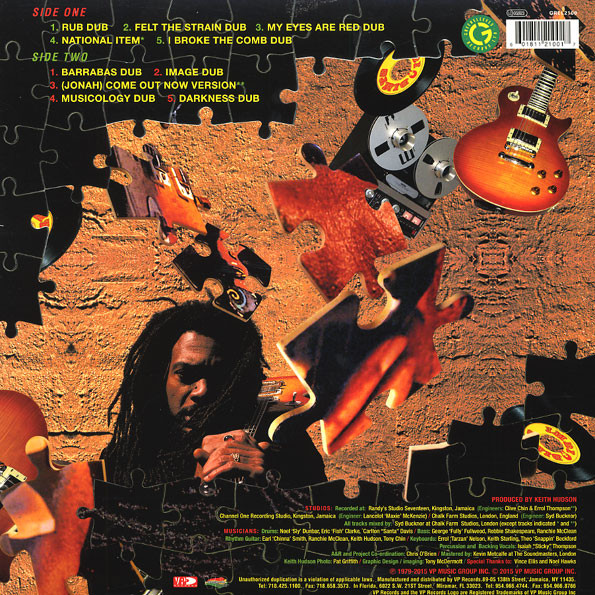 Keith Hudson - Rasta Communication In Dub | Greensleeves Records (GREL2100) - 2 Keith Hudson - Rasta Communication In Dub | Greensleeves Records (GREL2100) - 2